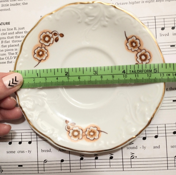 Wawel China Made in Poland gold rim plate - Picture 5 of 5